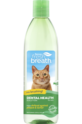TropiClean Fresh Breath Oral Care Water Additive for Cats 473ml
