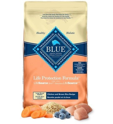 Blue Life Protection Dog Food Large Breed Puppy Chicken & Brown Rice 11.8kg