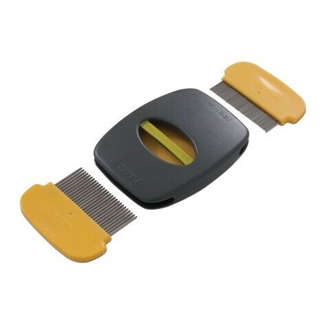 JW Gripsoft 2-in-1 Fine & Flea Combs