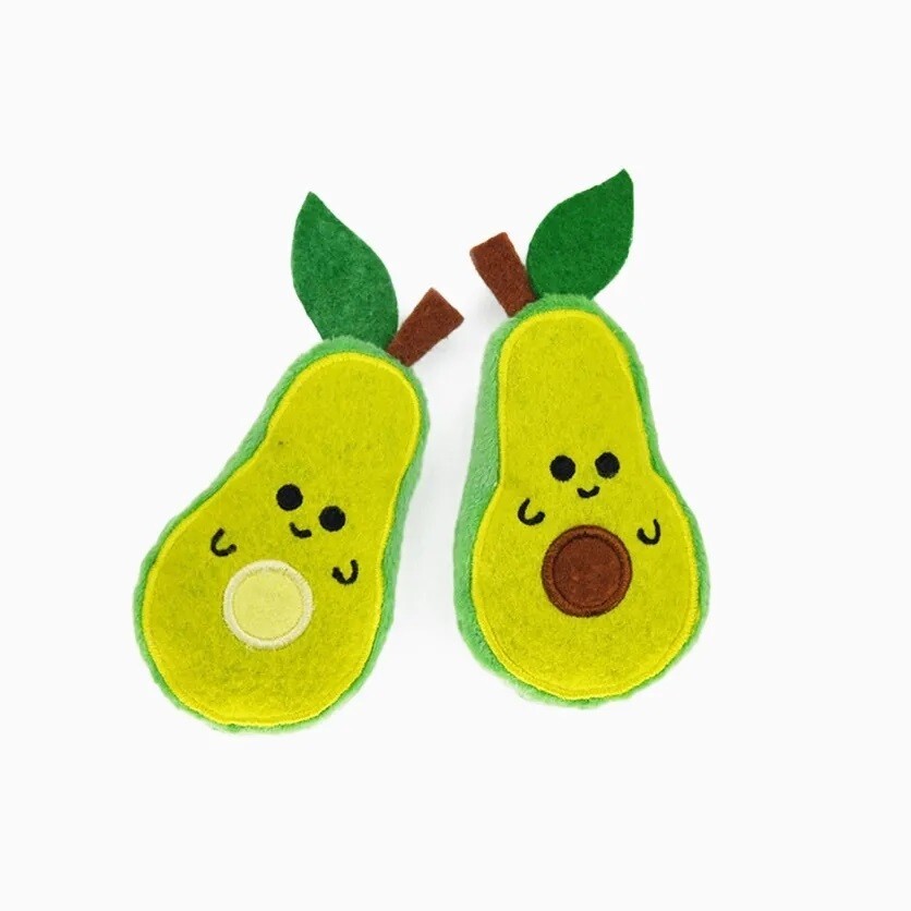 HugSmart Meow Buddies Crazy Catcher Avocado 2pk