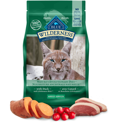 Blue Wilderness Cat Food Adult Grain-Free Duck 5kg