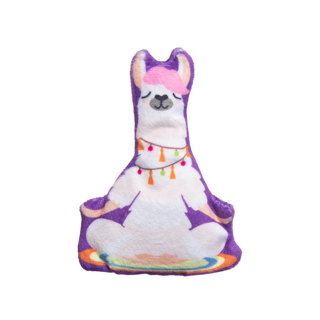 Snugarooz Kitty Llamaste with Catnip 4.5"