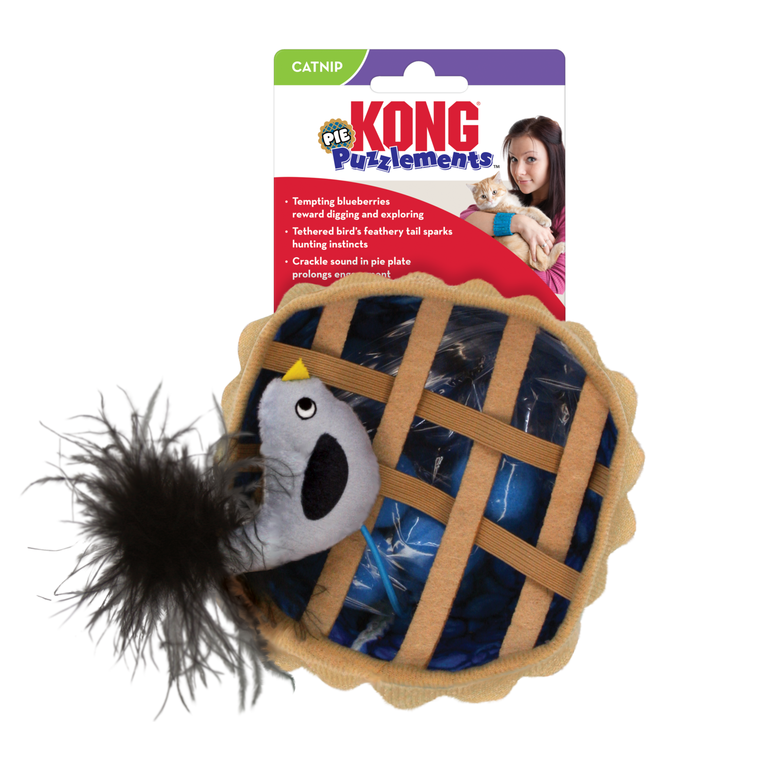 Kong Cat Puzzlements Pie