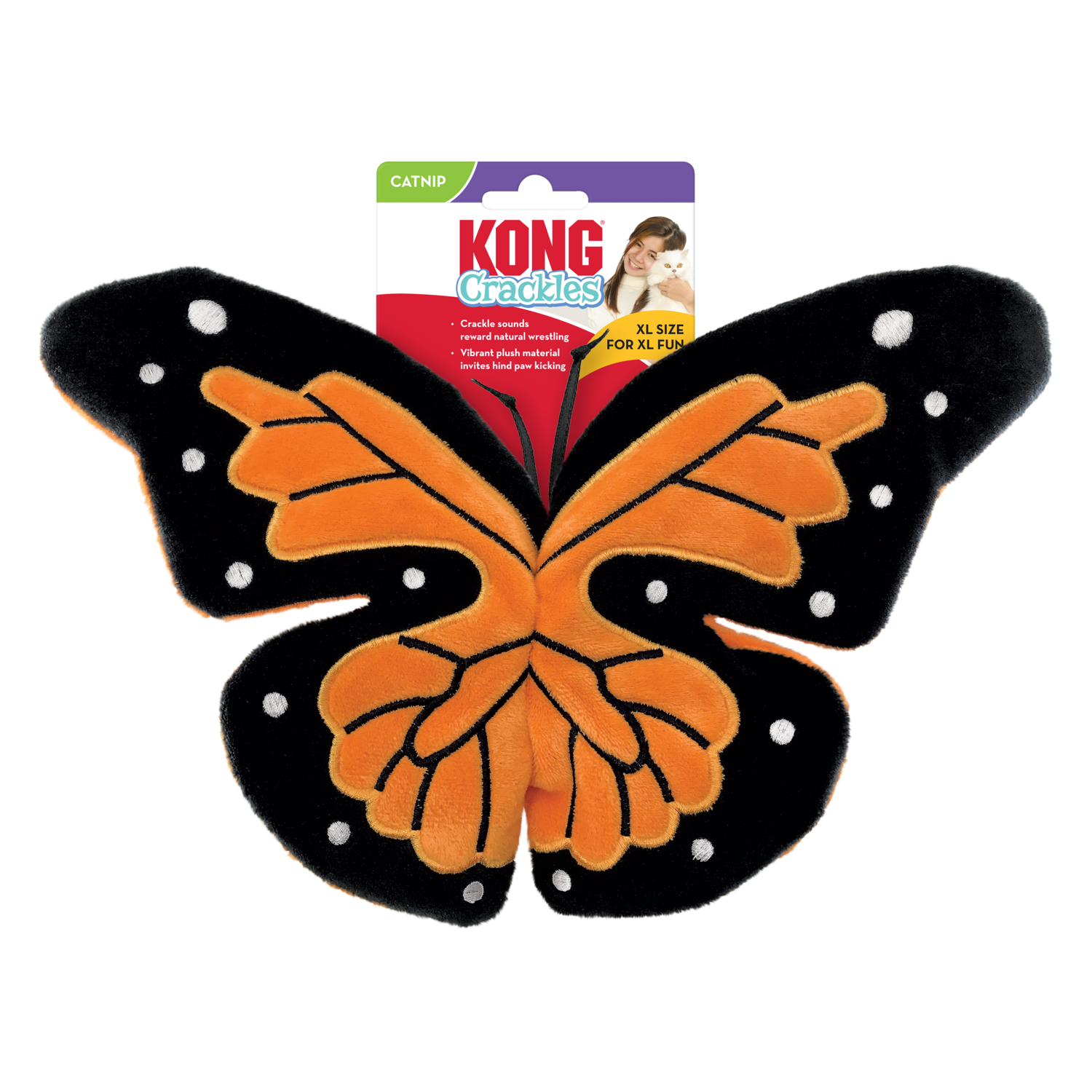 Kong Cat Flutterz Butterfly 12