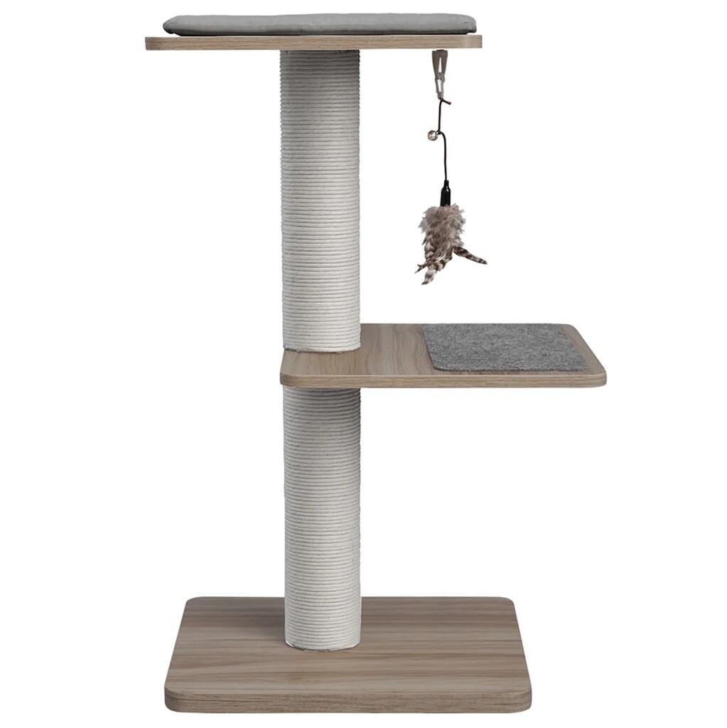 BeOneBreed Katt3EVO Scratch Post Grey