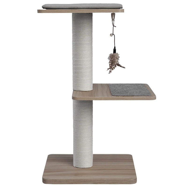 BeOneBreed Katt3EVO Scratch Post Grey