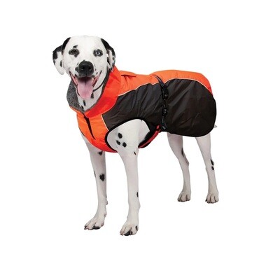 Shedrow K9 Chinook Dog Coat Neon Orange/Grey