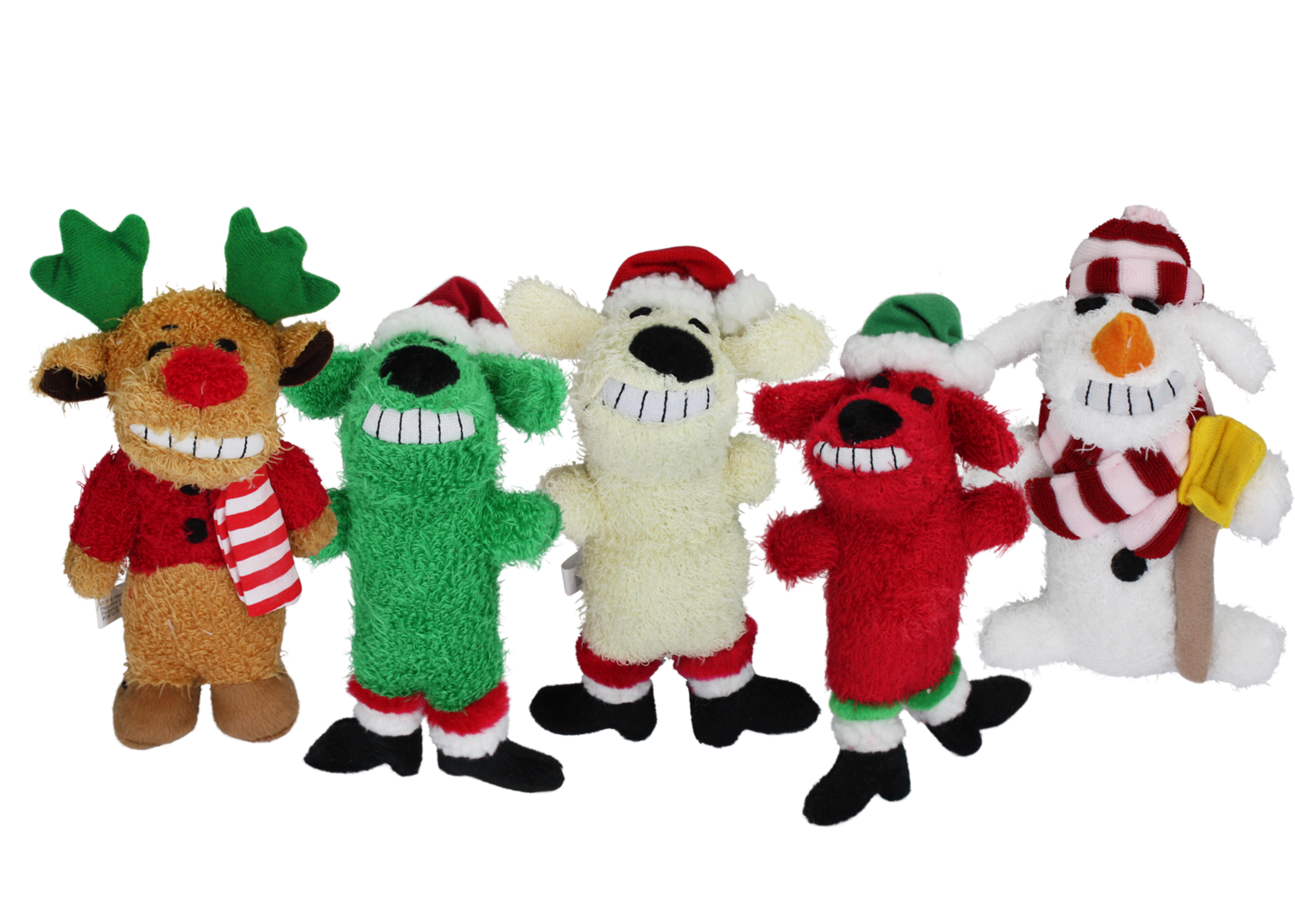 Multipet Christmas Loofa, Size: 6"