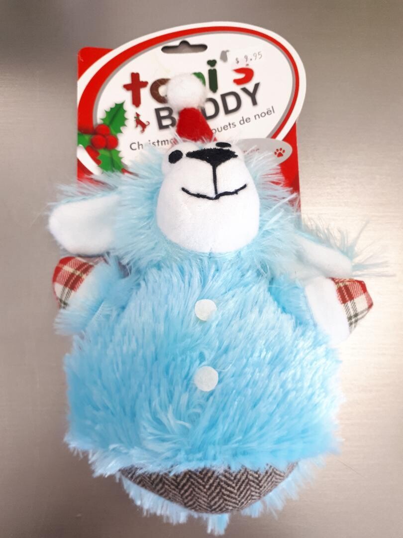Toni's Buddy Christmas Toy Santa Dog 8
