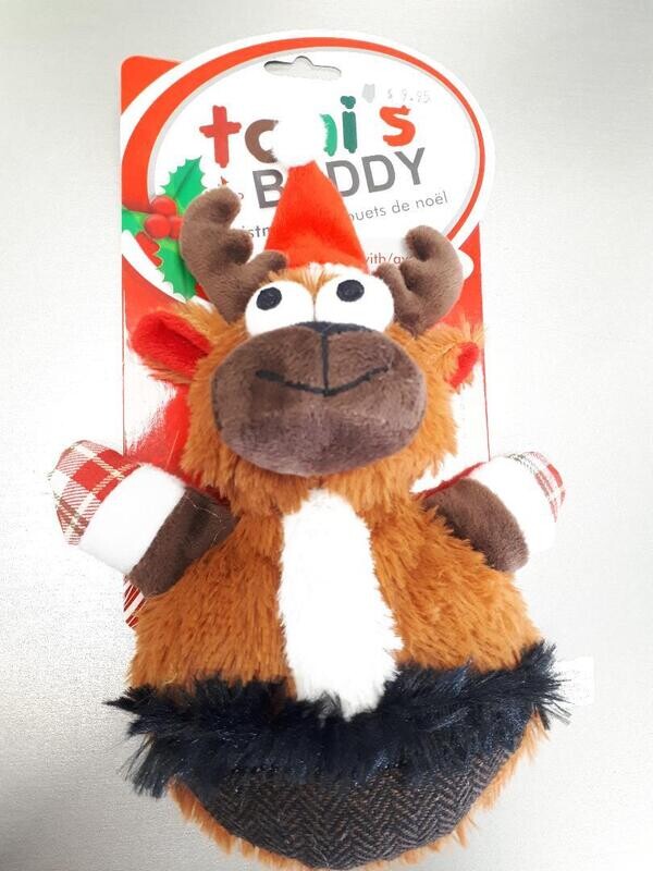 Toni's Buddy Christmas Toy Santa Reindeer 8" S