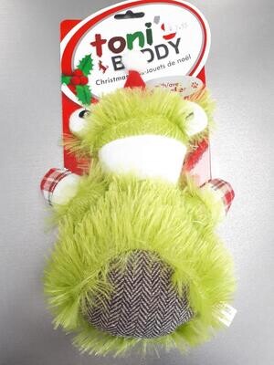 Toni's Buddy Christmas Toy Santa Frog 8
