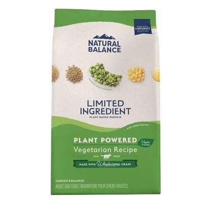 Natural Balance Dog Food Limited Ingredient Vegetarian