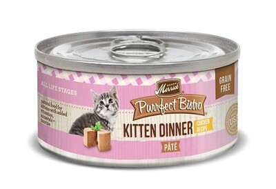 Merrick Purrfect Bistro Cat Food Kitten Dinner 156g (24pk)