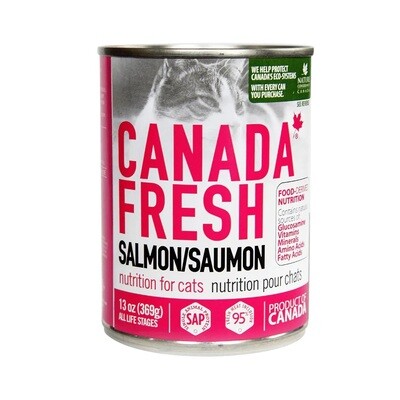 Canada Fresh Cat Food Canned Salmon 369g (12pk)