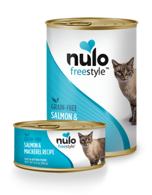 Nulo FreeStyle Cat Food Canned Salmon & Mackerel 354g (12pk)