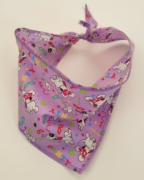 Bandanas Unlimited Happy Birthday Purple Bandana