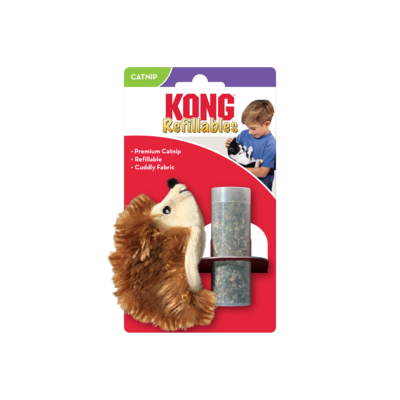 Kong Refillables Catnip Hedgehog