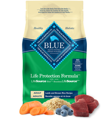Blue Life Protection Dog Food Adult Lamb & Brown Rice 11.8kg