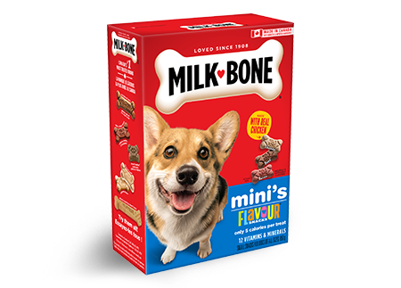 Milk-Bone Dog Treats Flavour Snacks Minis 475g