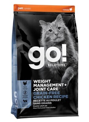 GO! Solutions Weight Management & Joint Care Cat Food Grain-Free Chicken