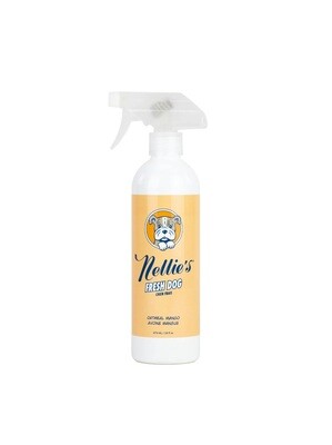Nellie's Fresh Dog No-Rinse Shampoo Oatmeal Mango Scent 474ml