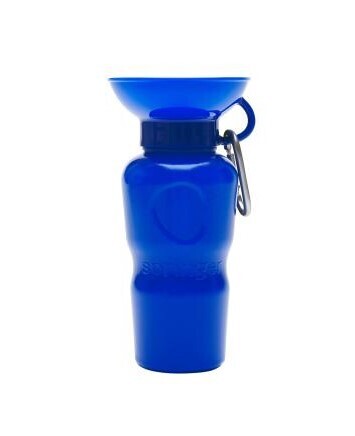 Springer Dog Travel Water Bottle, Size/Colour: Classic 22oz/660ml Indigo Blue