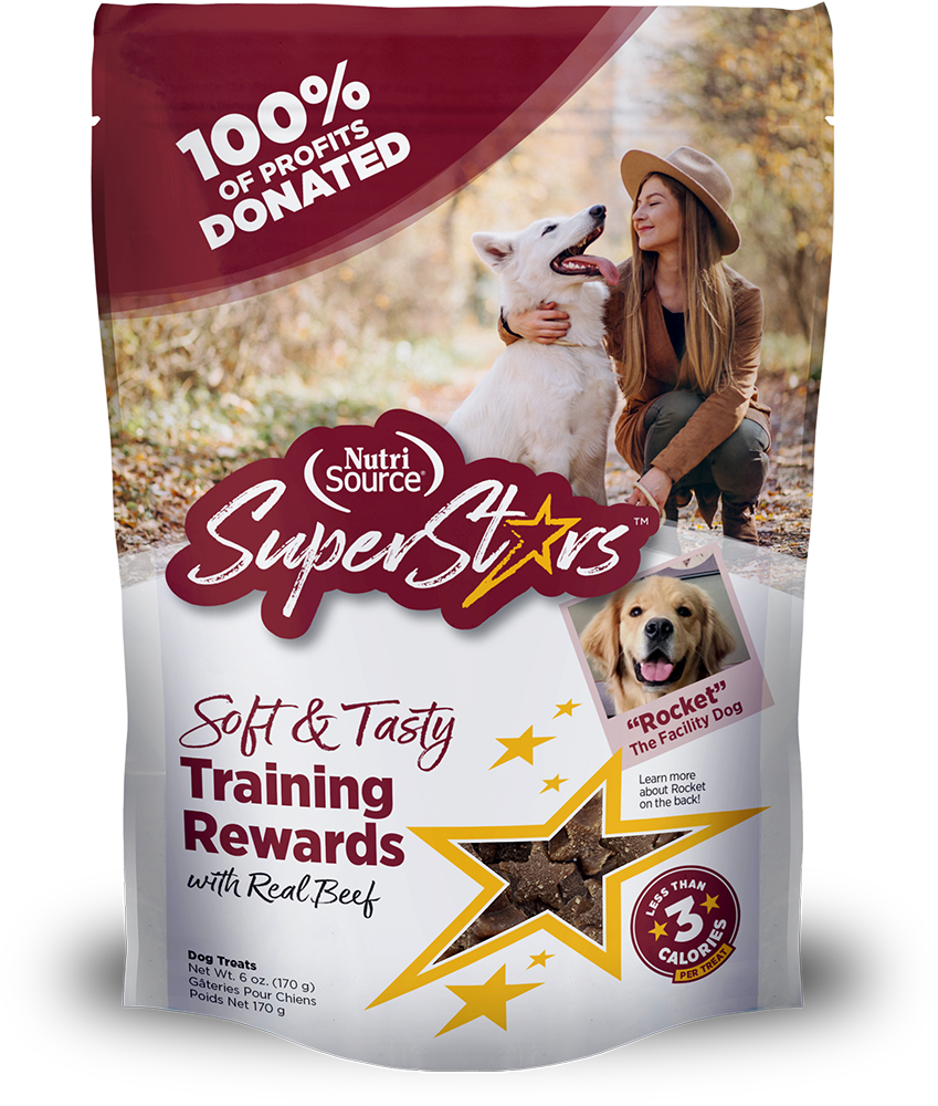 NutriSource SuperStars Soft & Tasty Training Rewards Beef 170g
