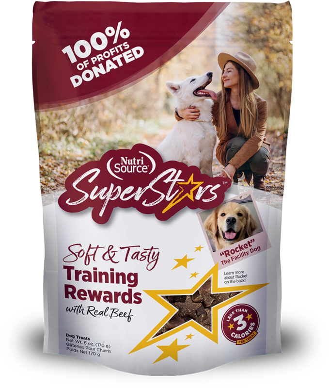 NutriSource SuperStars Soft & Tasty Training Rewards Beef 170g