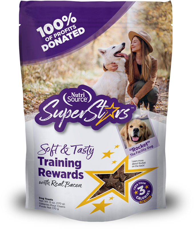 NutriSource SuperStars Soft & Tasty Training Rewards Bacon 170g