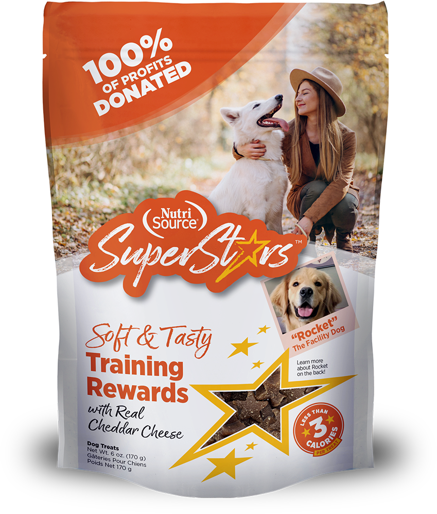 NutriSource SuperStars Soft & Tasty Training Rewards Cheddar 170g