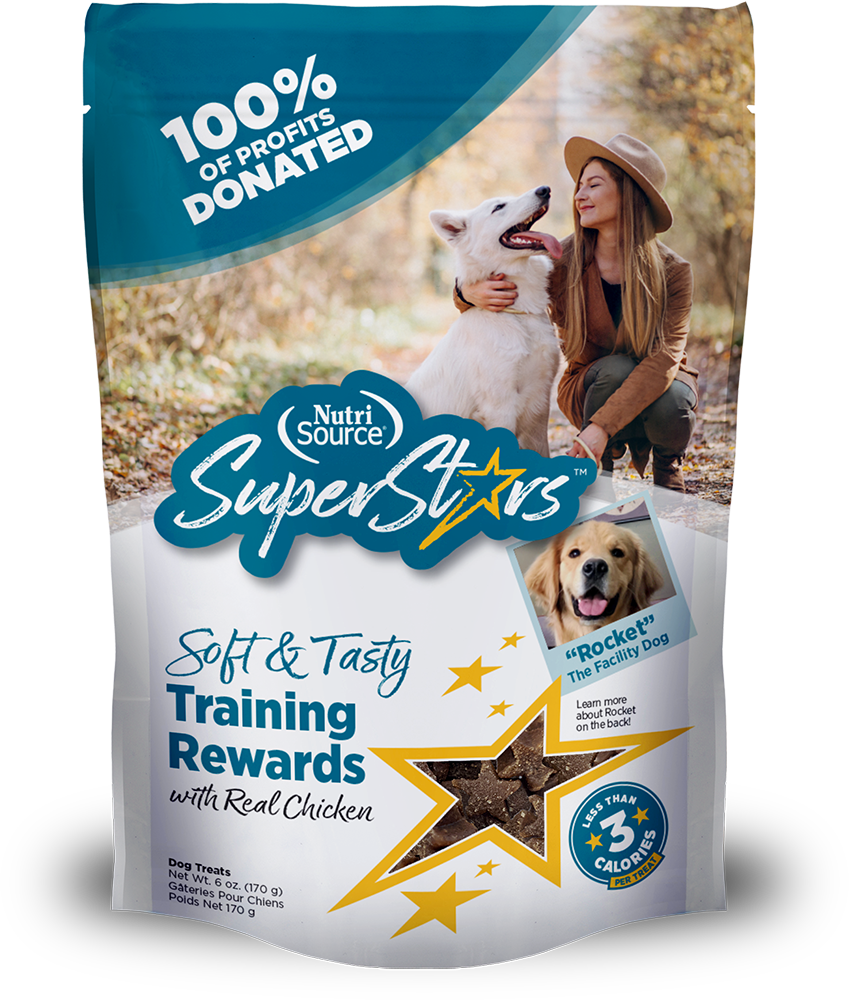 NutriSource SuperStars Soft & Tasty Training Rewards Chicken 454g