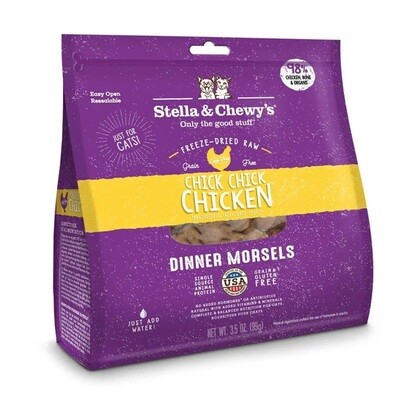 Stella & Chewy's Cat Freeze Dried Raw Dinner Morsels Chick, Chick, Chicken