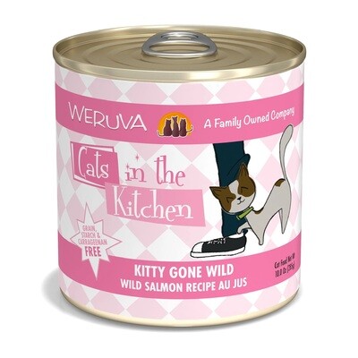 Weruva Cats in the Kitchen Cat Food Canned Kitty Gone Wild 285g (12pk)