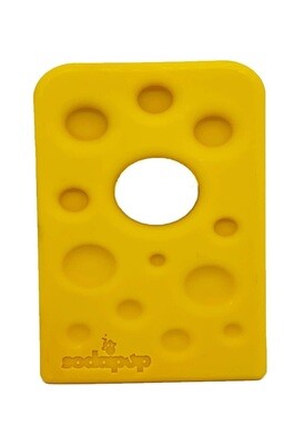 Sodapup Swiss Cheese Wedge Ultra Durable Nylon Dog Chew Toy