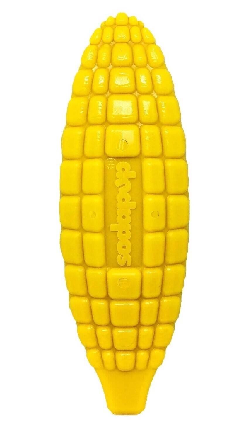 Sodapup Corn on the Cob Ultra Durable Nylon Dog Chew Toy