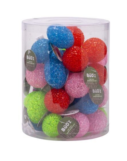 Bud'Z Coloured Crystal Balls with Bells for Cats