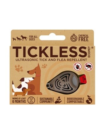 Tickless EcoPet Chemical-Free Ultrasonic Tick Repeller All Size Dogs