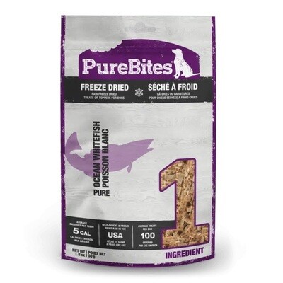 PureBites Freeze Dried Ocean Whitefish 198g