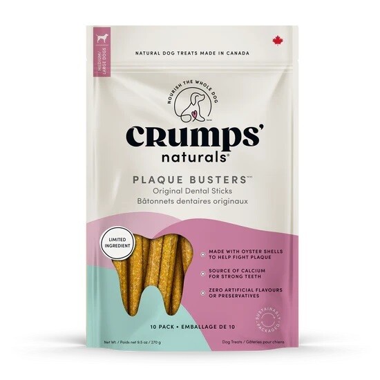 Crumps' Naturals Plaque Busters Original 7" 10pk