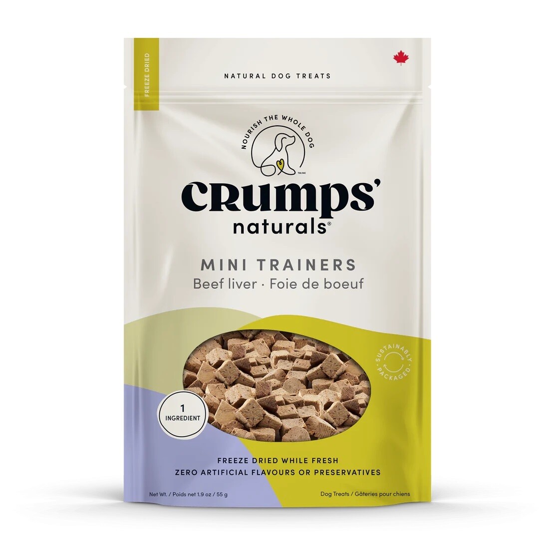 Crumps' Naturals Beef Liver Mini Trainers