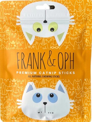 Frank & Oph Organic Catnip Sticks 10pk