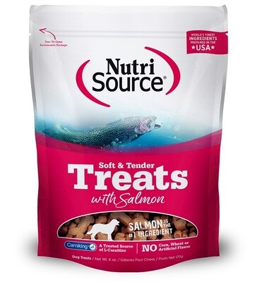 NutriSource Soft & Tender Treats with Salmon 170g