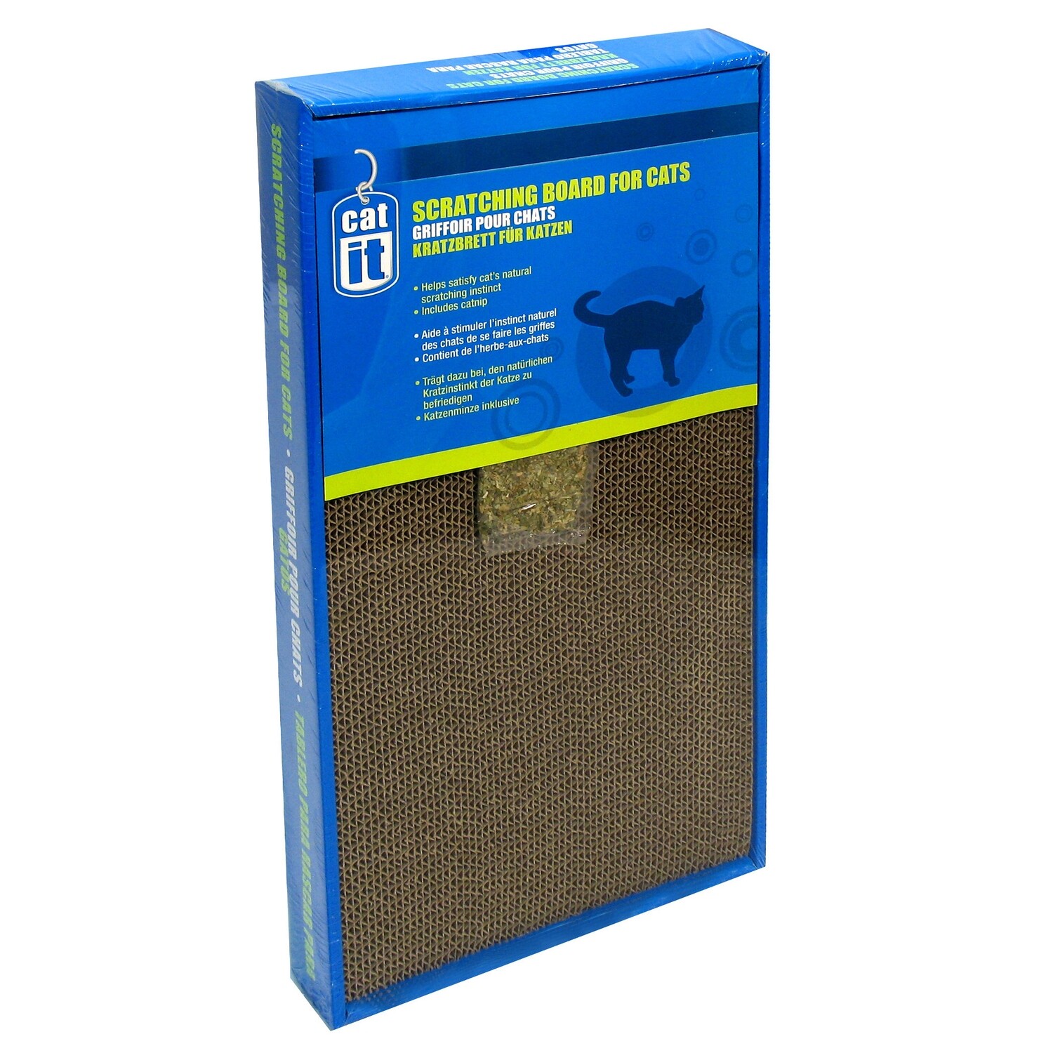 Catit Scratching Board with Catnip Wide