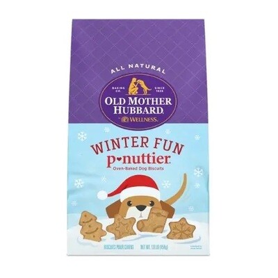Old Mother Hubbard Winter Fun P-Nuttier Dog Biscuits 454g
