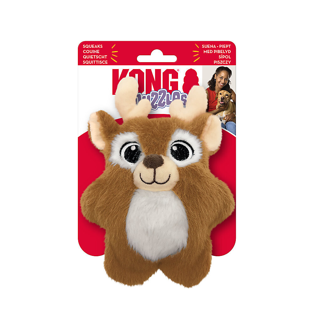 Kong Holiday Snuzzles Reindeer M