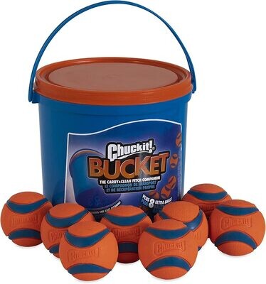 Chuckit! Bucket of Ultra Balls M 8pk