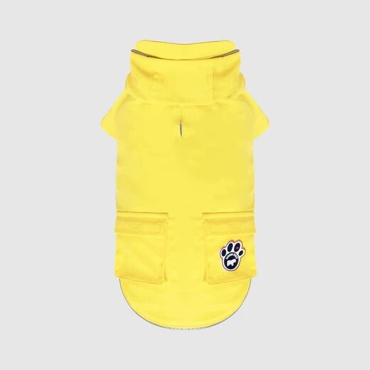 Canada Pooch Torrential Tracker Rain Coat Yellow