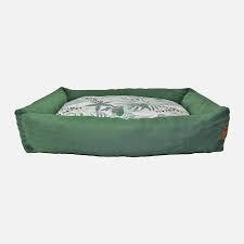 BeOneBreed Memory Foam Orthopedic Bolster Cozy Bed Green