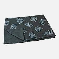 BeOneBreed Cloud Pillow Cover Black Palms M 27 x 36"
