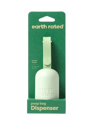 Earth Rated Poop Bags Leash Dispenser (15 bags)